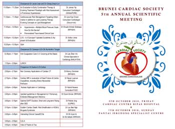 Scientific Programme for the upcoming Cardiology Meeting