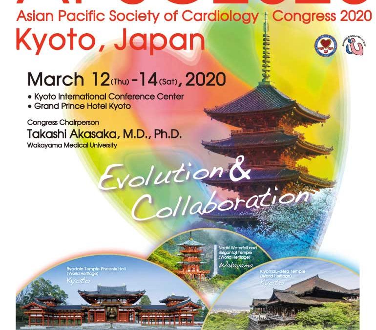 APSC2020 – Asian Pacific Society of Cardiology congress 2020, Kyoto, Japan.